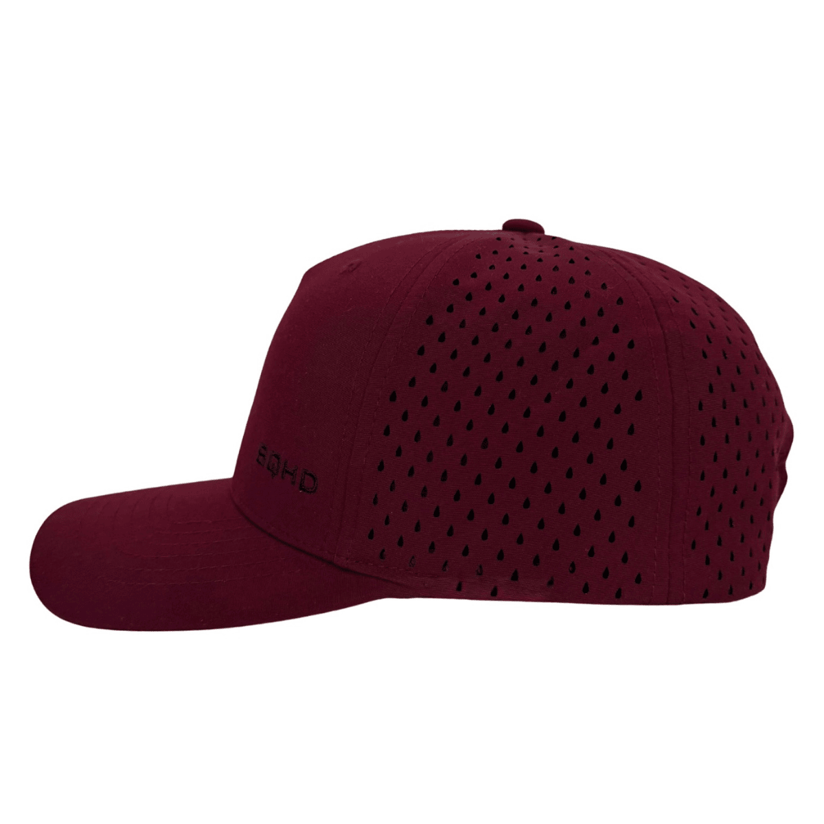 saltwater maroon fishing hat minimal edition